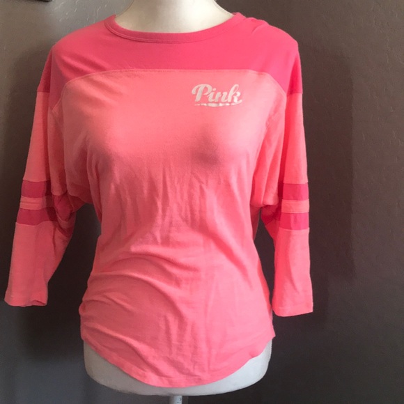 PINK Victoria's Secret Tops - Pink long sleeve shirt